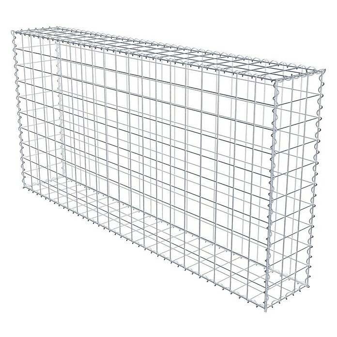 Gabiona Gabione (200 x 30 x 100 cm, Metall, Maschenbreite: 100 mm, Maschenhöhe: 100 mm) | BAUHAUS