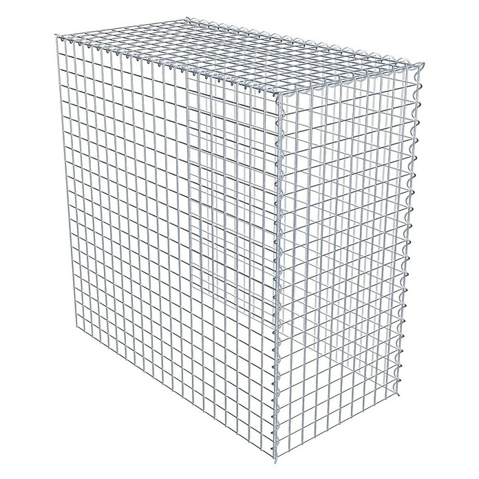Gabiona Gabione Typ 4 (Zum Anbau in Länge & Höhe, 100 x 50 x 100 cm, Stahl, Maschenbreite: 50 mm, Maschenhöhe: 50 mm, Spirale) | BAUHAUS