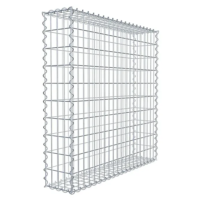 Gabiona Gabione100 x 20 x 100 cm, Metall, Maschenbreite: 50 mm, Maschenhöhe: 100 mm