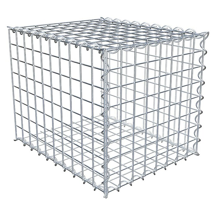 Gabiona Gabione Typ 2 (Zum Anbau in der Länge, 50 x 40 x 40 cm, Stahl, Maschenbreite: 50 mm, Maschenhöhe: 50 mm, Spirale) | BAUHAUS