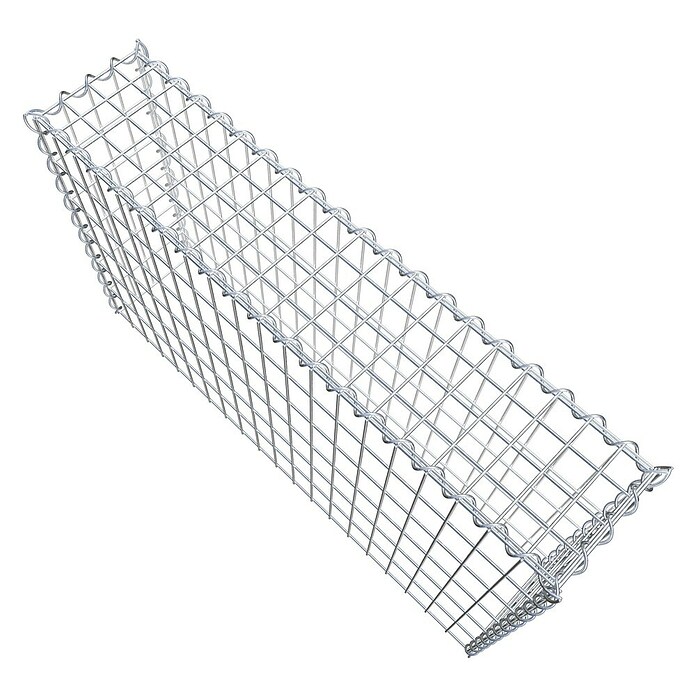 Gabiona Gabione Typ 3 (Zum Anbau in der Höhe, 100 x 20 x 60 cm, Stahl, Maschenbreite: 50 mm, Maschenhöhe: 100 mm) | BAUHAUS