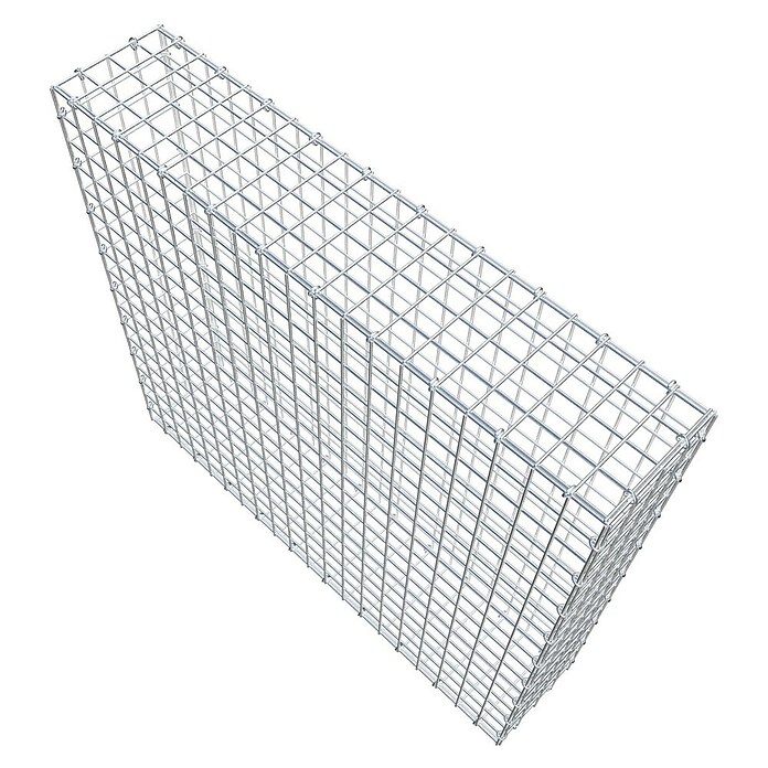 Gabiona Gabione (100 x 20 x 90 cm, Stahl, Maschenbreite: 50 mm, Maschenhöhe: 50 mm) | BAUHAUS