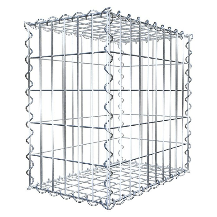 Gabiona Gabione (50 x 30 x 50 cm, Metall, Maschenbreite: 50 mm, Maschenhöhe: 100 mm) | BAUHAUS