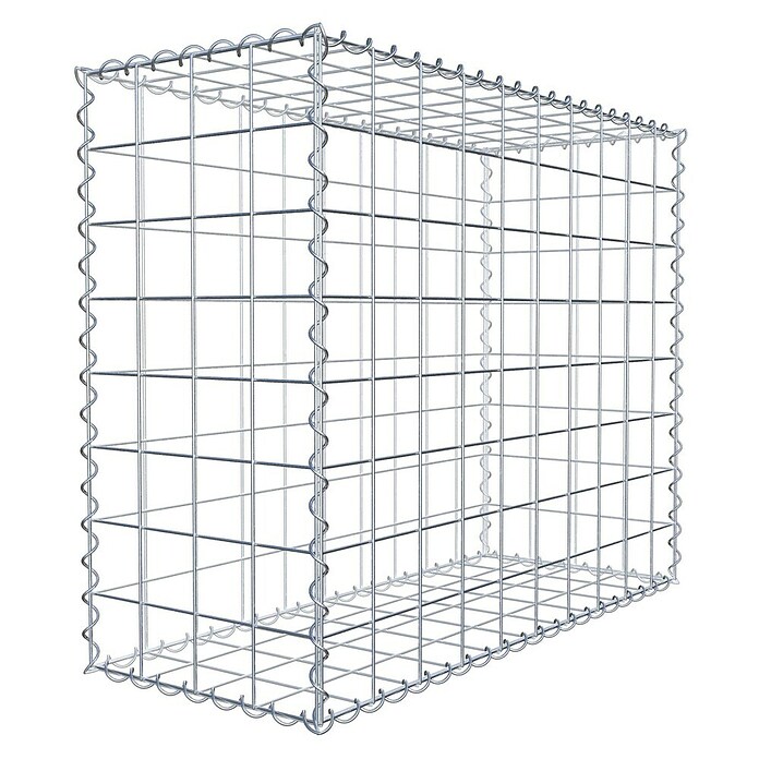 Gabiona Gabione (100 x 40 x 80 cm, Metall, Maschenbreite: 100 mm, Maschenhöhe: 100 mm) | BAUHAUS