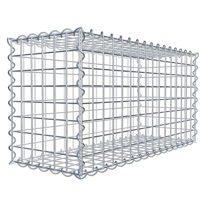 Gabiona Gabione (80 x 30 x 40 cm, Metall, Maschenbreite: 50 mm, Maschenhöhe: 50 mm) | BAUHAUS