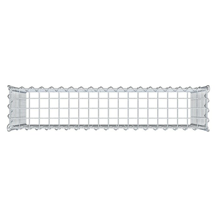 Gabiona Gabione Typ 3 (Zum Anbau in der Höhe, 100 x 20 x 60 cm, Stahl, Maschenbreite: 50 mm, Maschenhöhe: 50 mm) | BAUHAUS