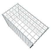 Gabiona Gabione Typ 3 (Zum Anbau in der Höhe, 100 x 50 x 70 cm, Stahl, Maschenbreite: 100 mm, Maschenhöhe: 100 mm, Spirale) | BAUHAUS