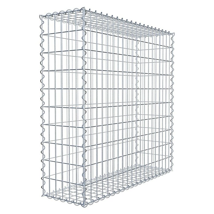 Gabiona Gabione (100 x 30 x 100 cm, Metall, Maschenbreite: 50 mm, Maschenhöhe: 100 mm) | BAUHAUS