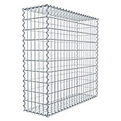 Gabiona Gabione (100 x 30 x 100 cm, Metall, Maschenbreite: 50 mm, Maschenhöhe: 100 mm) | BAUHAUS