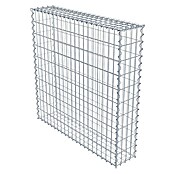 Gabiona Gabione (100 x 20 x 100 cm, Metall, Maschenbreite: 50 mm, Maschenhöhe: 100 mm) | BAUHAUS