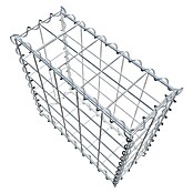 Gabiona Gabione (50 x 20 x 50 cm, Metall, Maschenbreite: 100 mm, Maschenhöhe: 100 mm) | BAUHAUS