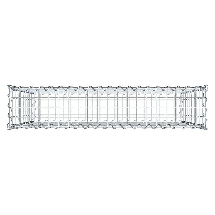 Gabiona Gabione (100 x 20 x 100 cm, Metall, Maschenbreite: 50 mm, Maschenhöhe: 100 mm) | BAUHAUS