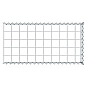 Gabiona Gabione Typ 4 (Zum Anbau in Länge & Höhe, 100 x 50 x 20 cm, Stahl, Maschenbreite: 100 mm, Maschenhöhe: 100 mm, Spirale) | BAUHAUS
