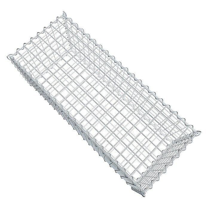 Gabiona Gabione (100 x 40 x 40 cm, Metall, Maschenbreite: 50 mm, Maschenhöhe: 50 mm) | BAUHAUS