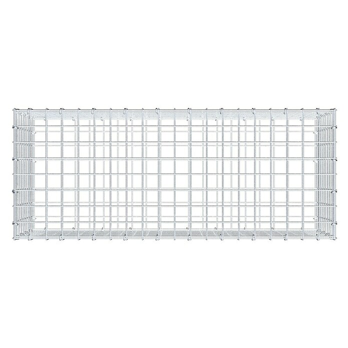 Gabiona Gabione (100 x 40 x 40 cm, Stahl, Maschenbreite: 50 mm, Maschenhöhe: 50 mm) | BAUHAUS
