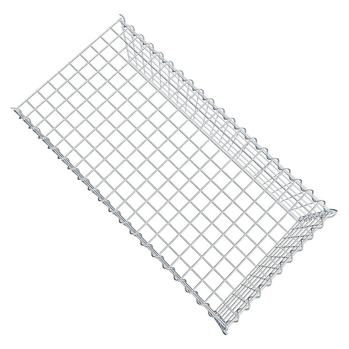 Gabiona Gabione Typ 4 (Zum Anbau in Länge & Höhe, 100 x 50 x 30 cm, Stahl, Maschenbreite: 50 mm, Maschenhöhe: 50 mm, Spirale) | BAUHAUS