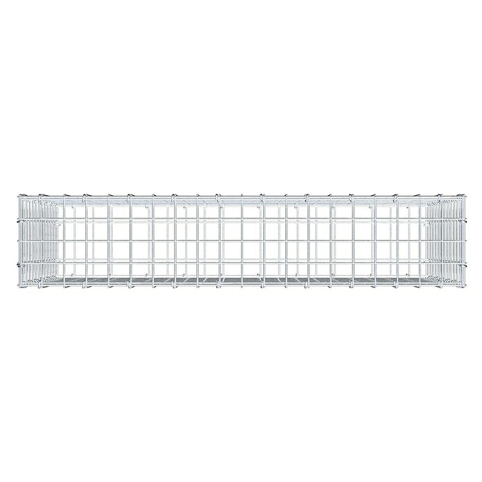 Gabiona Gabione (100 x 20 x 60 cm, Stahl, Maschenbreite: 50 mm, Maschenhöhe: 50 mm, C-Ring) | BAUHAUS