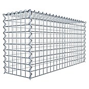 Gabiona Gabione Typ 3 (Zum Anbau in der Höhe, 100 x 30 x 50 cm, Stahl, Maschenbreite: 50 mm, Maschenhöhe: 50 mm, Spirale) | BAUHAUS