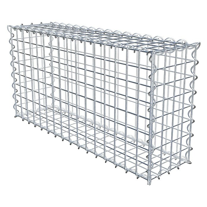 Gabiona Gabione (80 x 20 x 40 cm, Metall, Maschenbreite: 50 mm, Maschenhöhe: 50 mm) | BAUHAUS