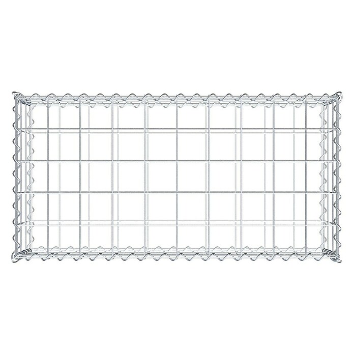Gabiona Gabione (100 x 50 x 30 cm, Metall, Maschenbreite: 100 mm, Maschenhöhe: 100 mm) | BAUHAUS