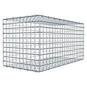 Gabiona Gabione (100 x 50 x 50 cm, Stahl, Maschenbreite: 50 mm, Maschenhöhe: 50 mm, C-Ring) | BAUHAUS