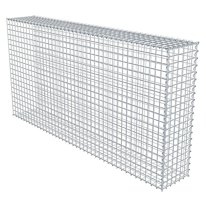 Gabiona Gabione Typ 2 (Zum Anbau in der Länge, 200 x 30 x 100 cm, Stahl, Maschenbreite: 50 mm, Maschenhöhe: 50 mm, Spirale) | BAUHAUS