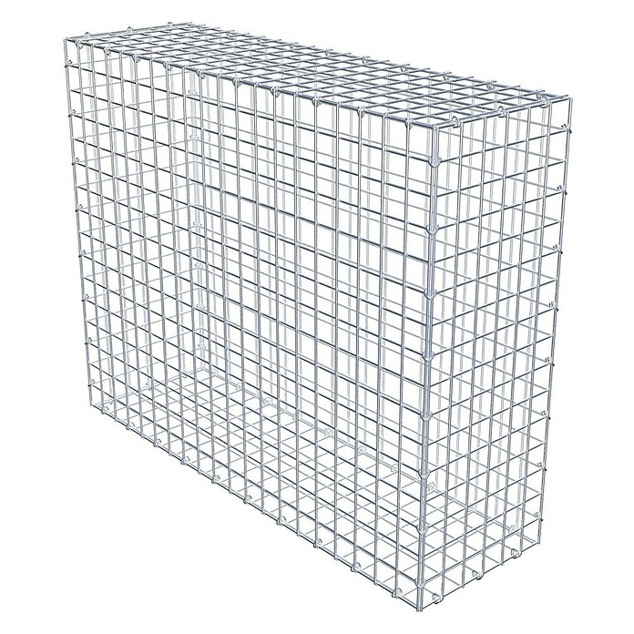 Gabiona Gabione (100 x 30 x 80 cm, Stahl, Maschenbreite: 50 mm, Maschenhöhe: 50 mm) | BAUHAUS