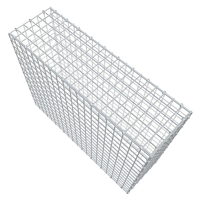 Gabiona Gabione (100 x 30 x 80 cm, Stahl, Maschenbreite: 50 mm, Maschenhöhe: 50 mm) | BAUHAUS