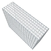 Gabiona Gabione (100 x 30 x 80 cm, Stahl, Maschenbreite: 50 mm, Maschenhöhe: 50 mm) | BAUHAUS