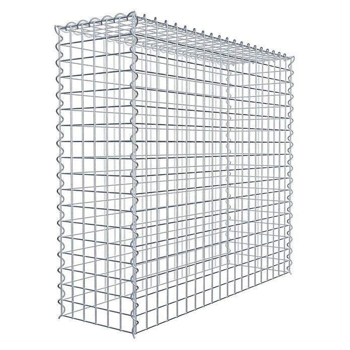 Gabiona Gabione Typ 3 (Zum Anbau in der Höhe, 100 x 30 x 90 cm, Stahl, Maschenbreite: 50 mm, Maschenhöhe: 50 mm, Spirale) | BAUHAUS