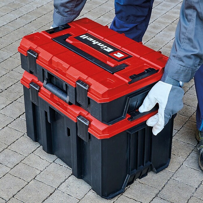 Einhell Sistemski kovček E-Case M  (Do x Š x V: 45 x 34,4 x 32,3 cm, Polipropilen, Nosilnost izdelka: 90 kg) | 1918 - Alu Koffer- Boxen | BADK - Werkzeug-Behältnisse | BAD - Handwerkzeuge | BA - Handwerkzeuge | B - Werkz/Masch/Maschzubeh/Auto | BAUHAUS