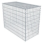 Gabiona Gabione Typ 3 (Zum Anbau in der Höhe, 100 x 50 x 80 cm, Stahl, Maschenbreite: 50 mm, Maschenhöhe: 100 mm, Spirale) | BAUHAUS