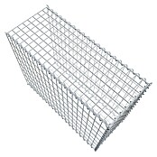 Gabiona Gabione Typ 2 (Zum Anbau in der Länge, 100 x 40 x 80 cm, Stahl, Maschenbreite: 50 mm, Maschenhöhe: 100 mm, Spirale) | BAUHAUS