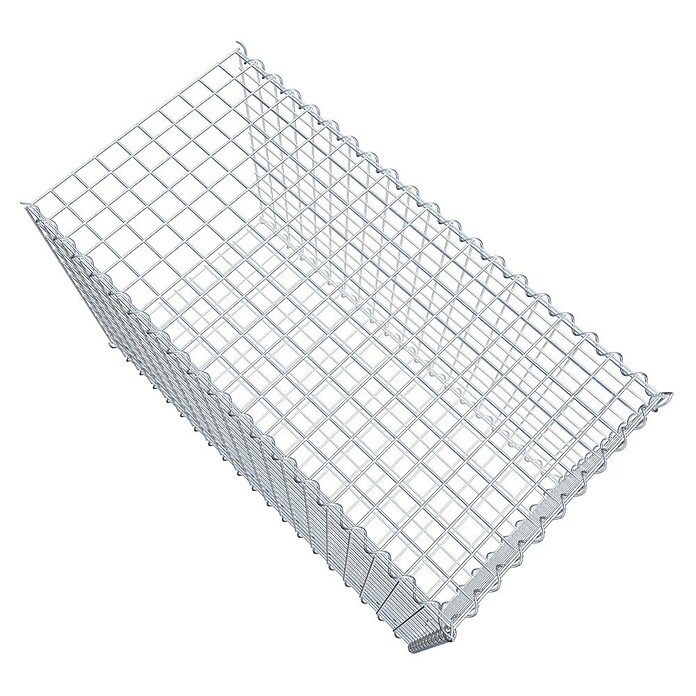 Gabiona Gabione Typ 2 (Zum Anbau in der Länge, 100 x 50 x 60 cm, Stahl, Maschenbreite: 50 mm, Maschenhöhe: 50 mm, Spirale) | BAUHAUS