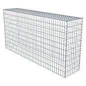 Gabiona Gabione Typ 3 (Zum Anbau in der Höhe, 200 x 40 x 100 cm, Stahl, Maschenbreite: 50 mm, Maschenhöhe: 100 mm, Spirale) | BAUHAUS