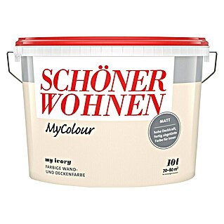 SCHÖNER WOHNEN-Farbe MyColour Stenska barva (Slonokoščena, Mat, 10 l)