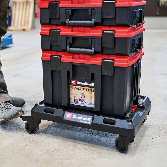 Einhell Transportroller E-Case (L x B x H: 53 x 40 x 11 cm, Polypropylen, Traglast: 120 kg) | BAUHAUS