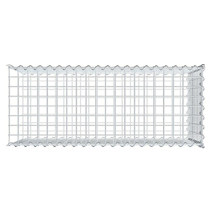 Gabiona Gabione Typ 2 (Zum Anbau in der Länge, 100 x 40 x 50 cm, Stahl, Maschenbreite: 50 mm, Maschenhöhe: 50 mm, Spirale) | BAUHAUS