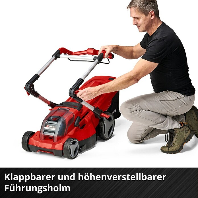 Einhell PXC 18V Akku-Rasenmäher Rasarro 36/36 (36 V, 2 Akkus, 3 Ah, Schnittbreite: 36 cm) | BAUHAUS