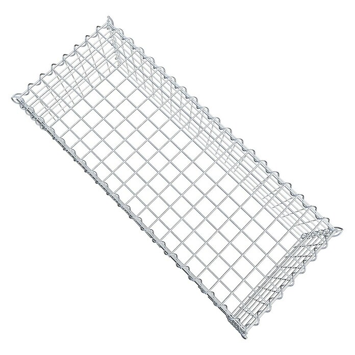 Gabiona Gabione Typ 3 (Zum Anbau in der Höhe, 100 x 40 x 30 cm, Stahl, Maschenbreite: 50 mm, Maschenhöhe: 50 mm, Spirale) | BAUHAUS