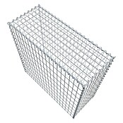 Gabiona Gabione Typ 3 (Zum Anbau in der Höhe, 100 x 40 x 100 cm, Stahl, Maschenbreite: 50 mm, Maschenhöhe: 100 mm, Spirale) | BAUHAUS