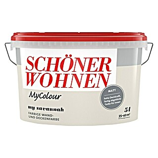 SCHÖNER WOHNEN-Farbe MyColour Wandfarbe (My Savanah, Matt, 5 l)