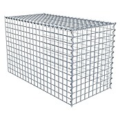 Gabiona Gabione Typ 4 (Zum Anbau in Länge & Höhe, 100 x 50 x 60 cm, Stahl, Maschenbreite: 50 mm, Maschenhöhe: 50 mm, Spirale) | BAUHAUS