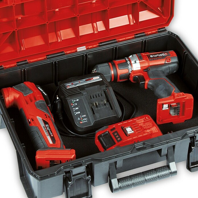 Einhell Systemkoffer E-Case S-F (L x B x H: 44,4 x 33 x 13,1 cm, Polypropylen, Traglast: 25 kg) | BAUHAUS