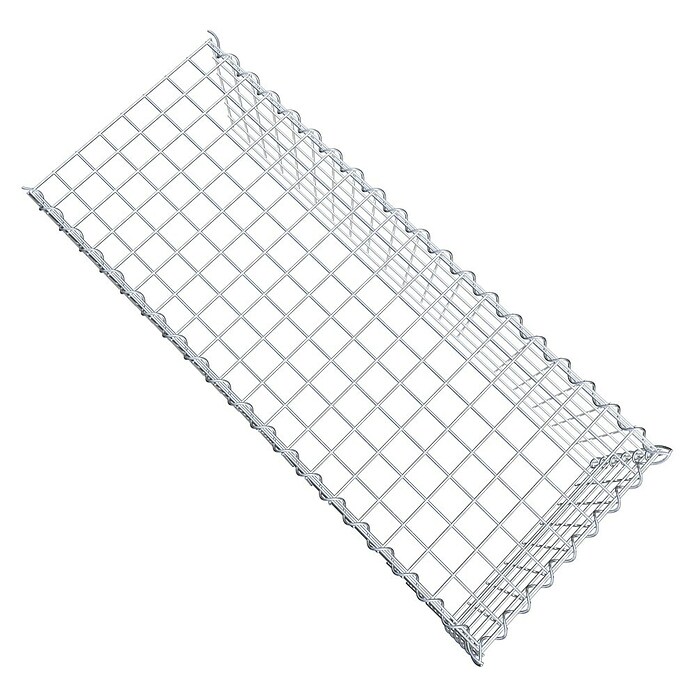 Gabiona Gabione Typ 4 (Zum Anbau in Länge & Höhe, 100 x 40 x 30 cm, Stahl, Maschenbreite: 50 mm, Maschenhöhe: 50 mm, Spirale) | BAUHAUS