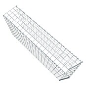 Gabiona Gabione Typ 4 (Zum Anbau in Länge & Höhe, 200 x 40 x 100 cm, Stahl, Maschenbreite: 100 mm, Maschenhöhe: 100 mm, Spirale) | BAUHAUS