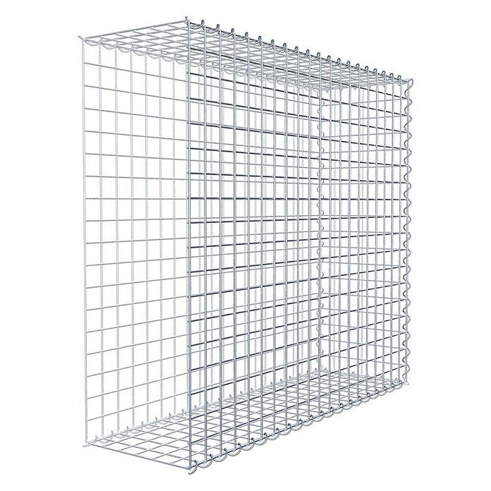 Gabiona Gabione Typ 2 (Zum Anbau in der Länge, 100 x 30 x 90 cm, Stahl, Maschenbreite: 50 mm, Maschenhöhe: 50 mm, Spirale) | BAUHAUS