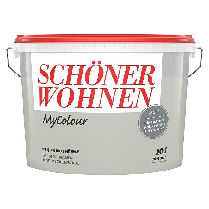 SCHÖNER WOHNEN-Farbe MyColour Wandfarbe (My Moondust, Matt, 10 l) | BAUHAUS