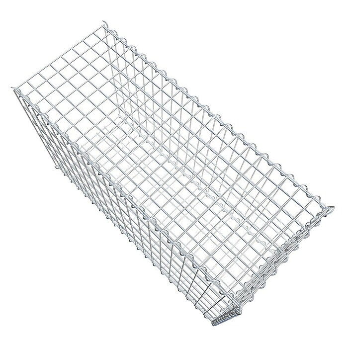Gabiona Gabione Typ 2 (Zum Anbau in der Länge, 100 x 40 x 60 cm, Stahl, Maschenbreite: 50 mm, Maschenhöhe: 100 mm, Spirale) | BAUHAUS