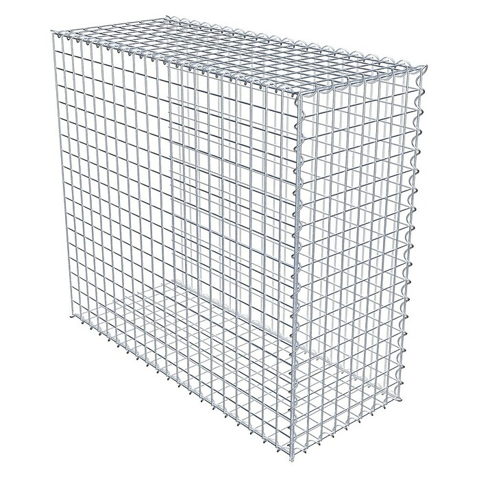 Gabiona Gabione Typ 2 (Zum Anbau in der Länge, 100 x 40 x 90 cm, Stahl, Maschenbreite: 50 mm, Maschenhöhe: 50 mm, Spirale) | BAUHAUS
